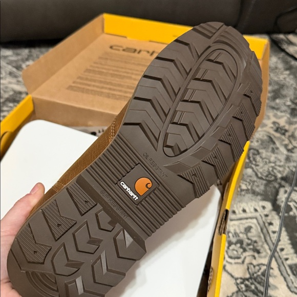 Carhartt Women’s Brown Leather Boots - Steel Toe Size 9 - Picture 6 of 6